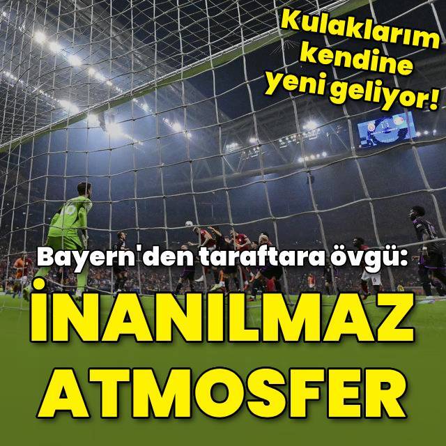 Bayern'den taraftara övgü