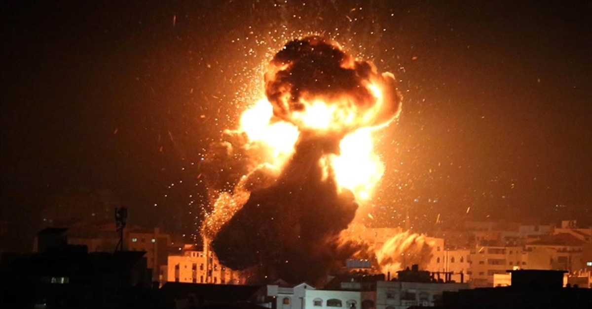 Israel used explosive atomic bombs in Gaza every 18 days