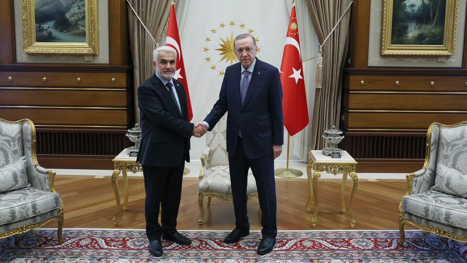 Cumhurbaşkanı Erdoğan, HÜDA PAR lideri ile görüştü