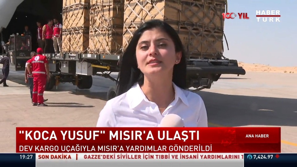 Türkiye'nin yardım eli Gazze'de