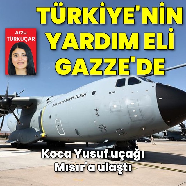 Türkiye'nin yardım eli Gazze'de