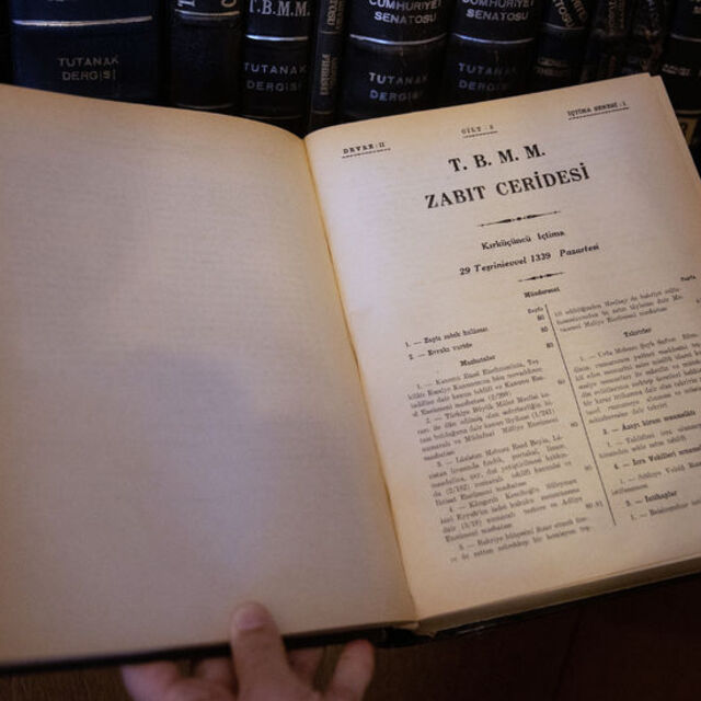 29 Ekim 1923 tarihli tutanaklar TBMM arşivinde!