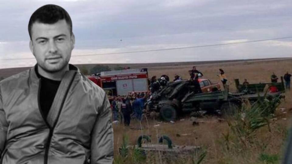 Askeri araç devrildi: 1 şehit, 2 yaralı