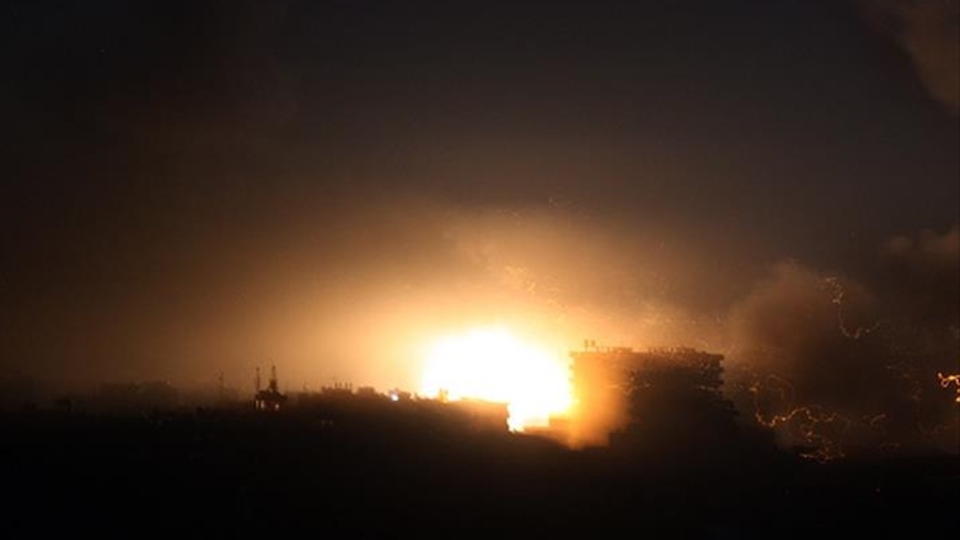 Mısır'a füze düştü: 5 yaralı