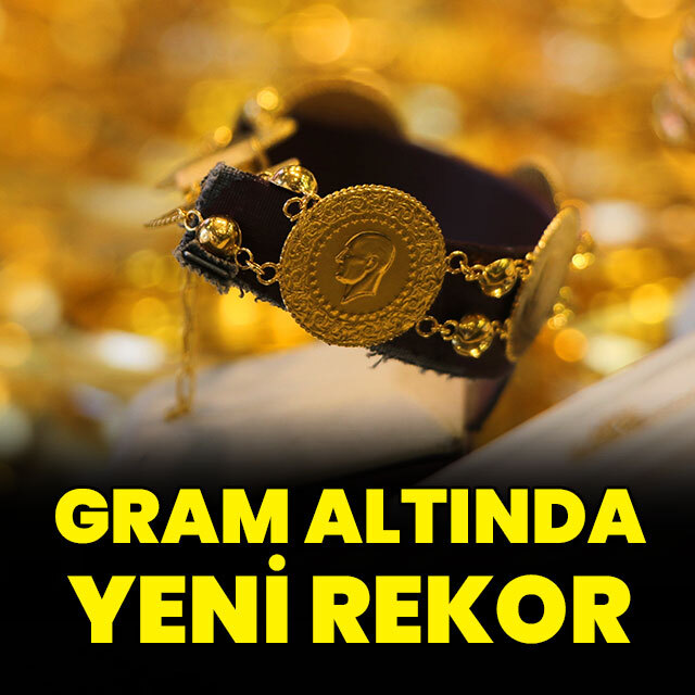 Gram altında yeni rekor