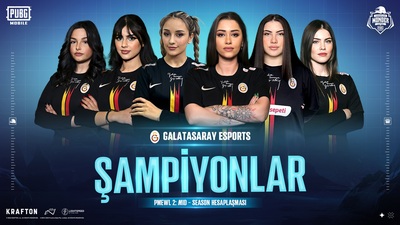 Galatasaray Espor PUBG MOBILE'da Avrupa Şampiyonu oldu