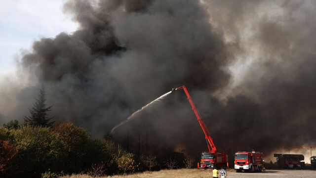 OSB'deki yangına müdahale ediliyor!