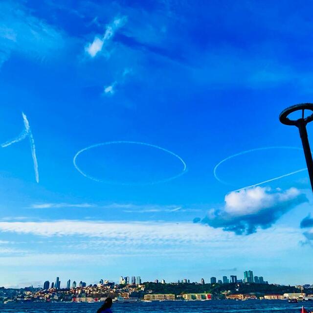 Boğazda görkemli tören!