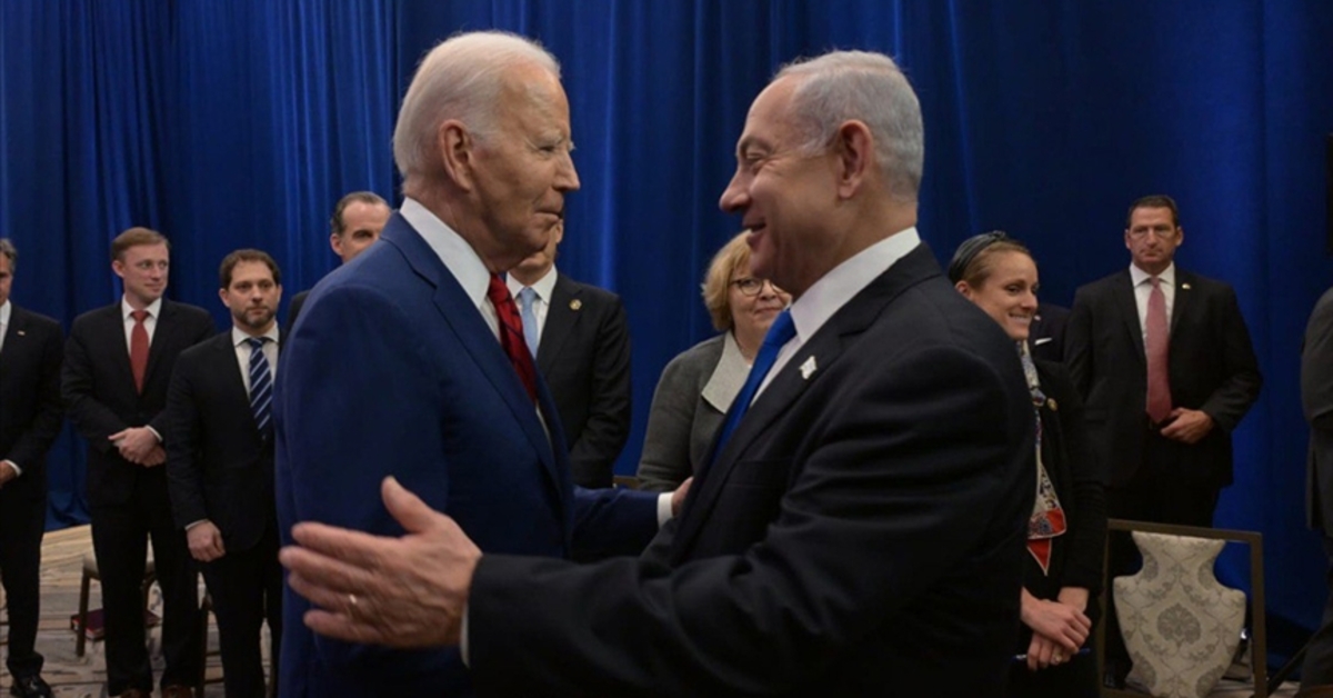 ABD Başkanı Biden, Israel Baskanı Netanyahu ile görüştü