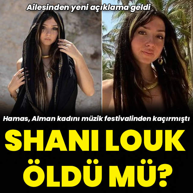 Hamas'ın kaçırdığı Alman kadın öldü mü?