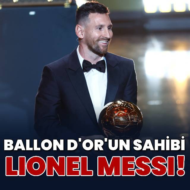 Ballon d'Or ödülü sahibini buldu!