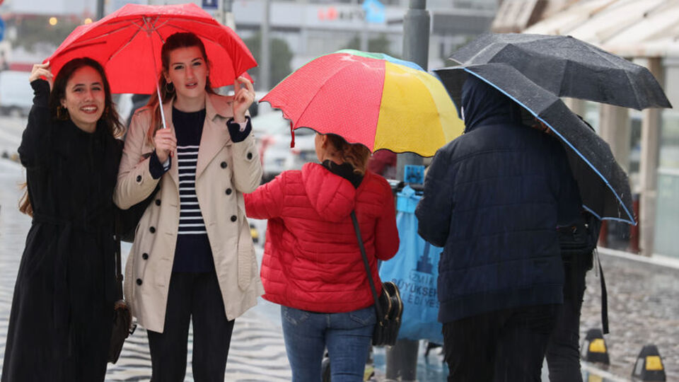 İki bölge için yağmur uyarısı