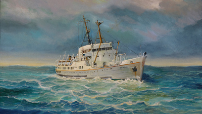 'Karanın Bittiği Mavi' Koç Müzesi'nde