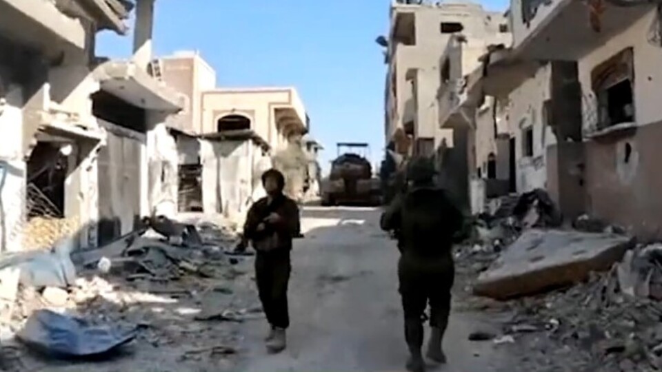 İsrail ordusu Gazze sokaklarında