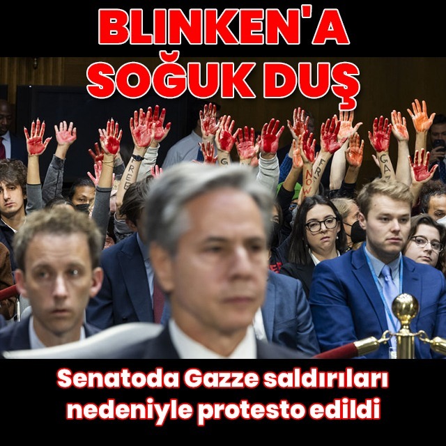 ABD Dışişleri Bakanı Blinken, protesto edildi