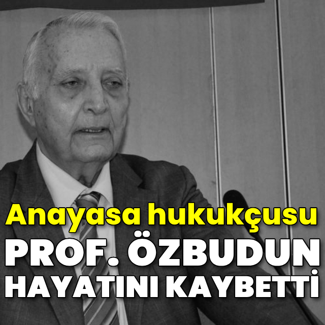 Prof. Dr. Ergun Özbudun hayatını kaybetti