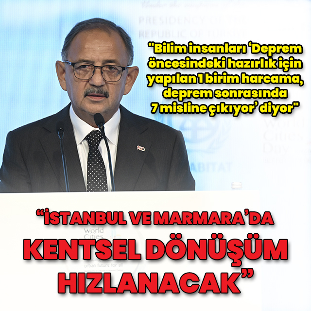Kentsel dönüşüm hızlanacak