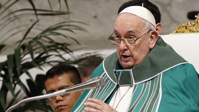 Papa'dan "iki devletli çözüm" çağrısı