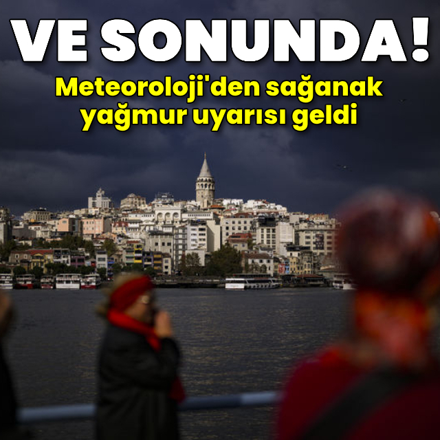 Ve sonunda geldi! Sağanak yağmur uyarısı