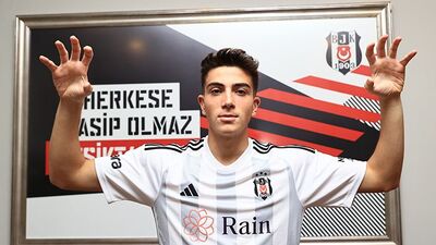 Beşiktaş genç yıldızla imzaladı