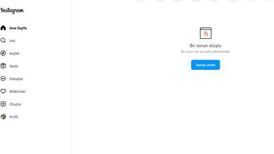 Instagram çöktü mü?