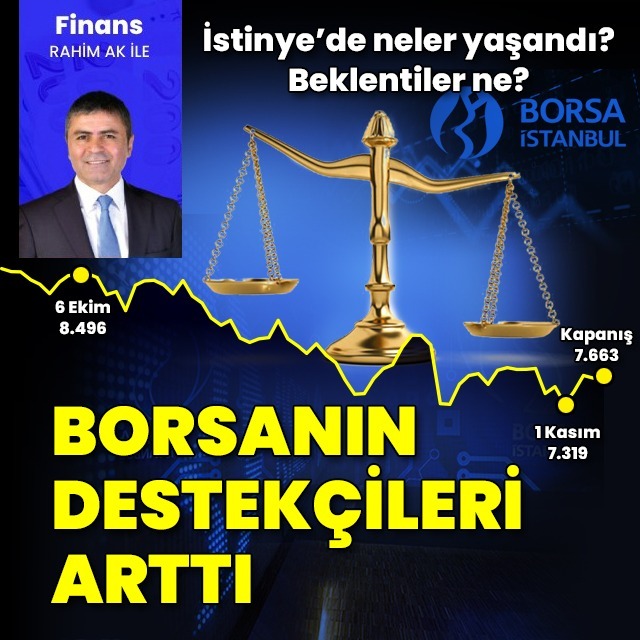 Borsa 6 madde nedeniyle dipten döndü