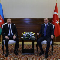 Cumhurbaşkanı Erdoğan Aliyev ile görüştü