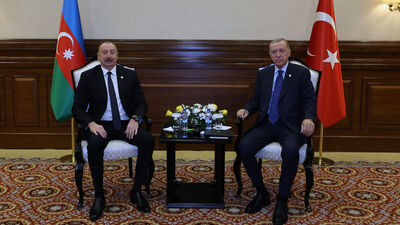 Cumhurbaşkanı Erdoğan Aliyev ile görüştü