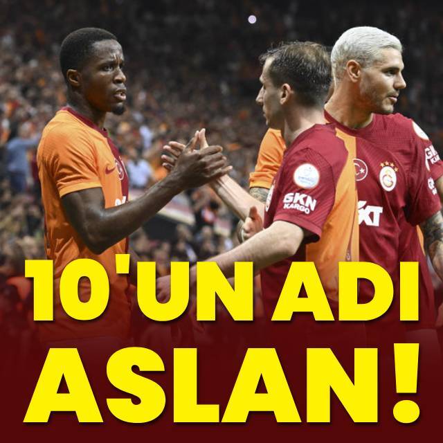 10'un adı Aslan!