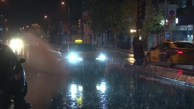 İstanbul için 'sağanak yağış' uyarısı