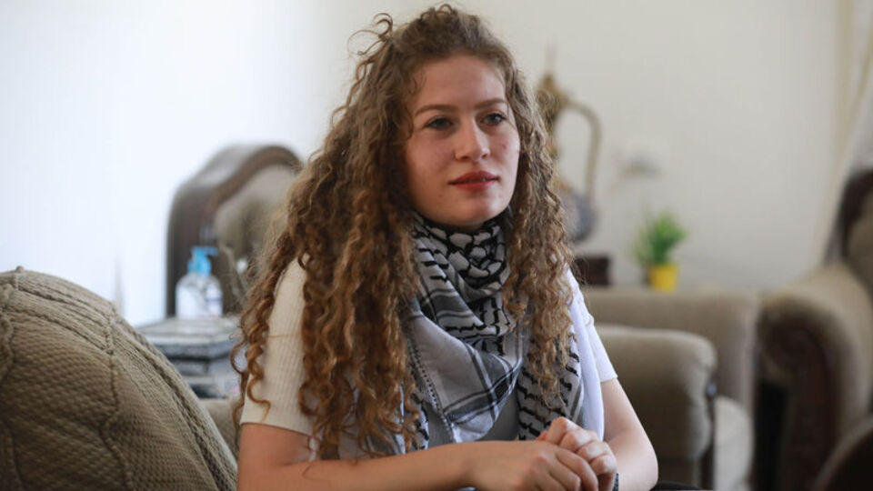 'Filistinli cesur kız' Temimi gözaltına alındı