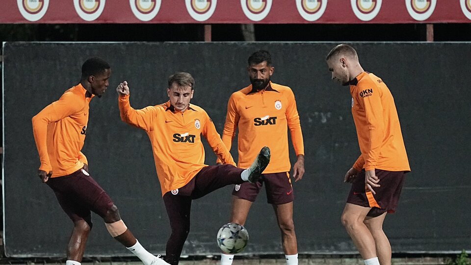 Galatasaray'da Bayern hazırlıkları sürdü