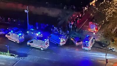 Küçükçekmece'de kaza