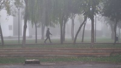 Yağış yok, sis ve pus var