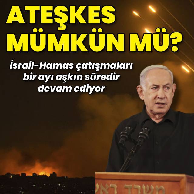 Netanyahu'dan ateşkes açıklaması