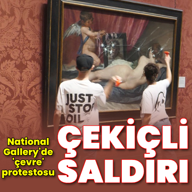 Tabloya çekiçli saldırı!