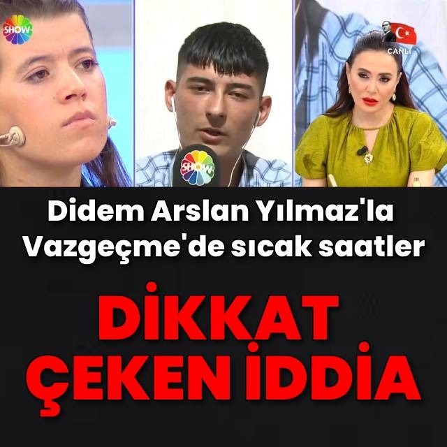 Dikkat çeken iddia!