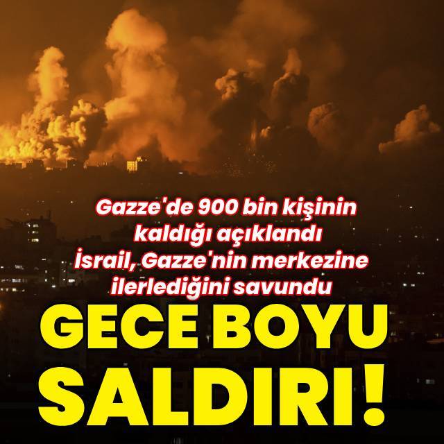 İsrail Gazze merkeze girdiğini savundu, saldırılar arttı!