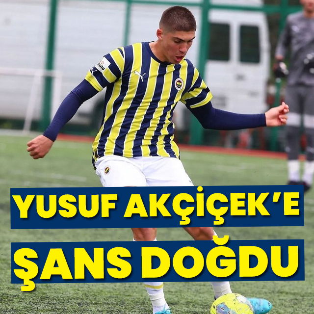 Yusuf Akçiçek'e şans doğdu