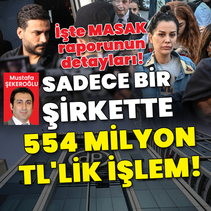 İşte MASAK raporunun detayları!