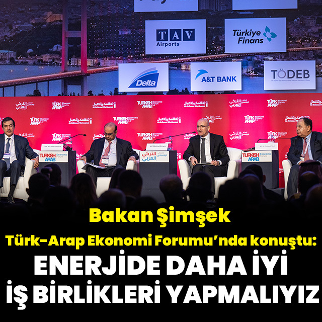 "Enerjide daha iyi iş birlikleri yapmalıyız"