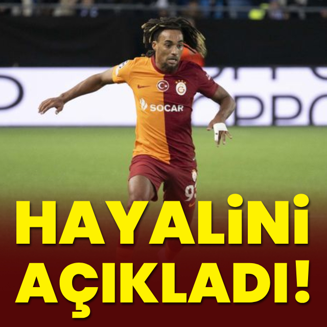 Hayalini açıkladı!