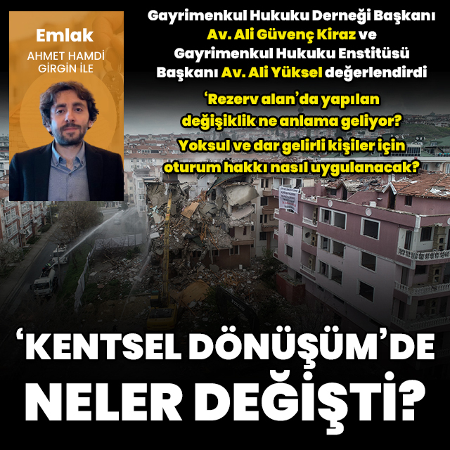 'Kentsel dönüşüm'de neler değişti?