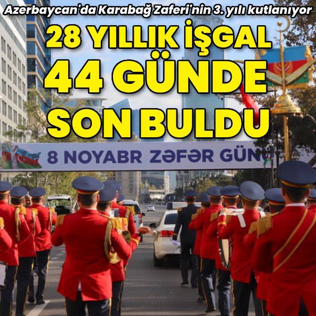 Karabağ Zaferi'nin 3. yıl dönümü