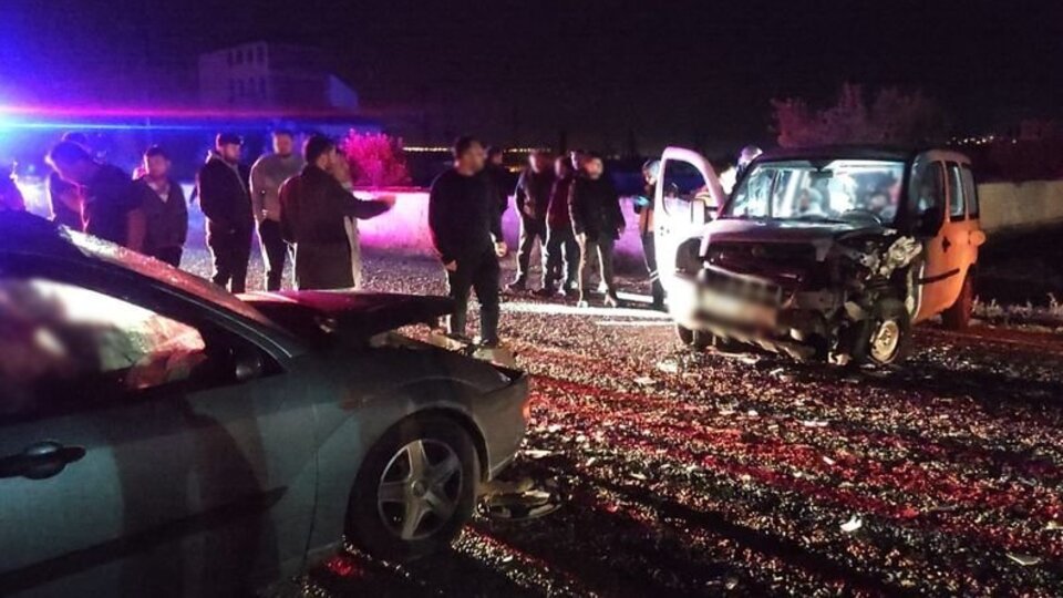Çorum'da zincirleme kaza: 1'i ağır 4 yaralı