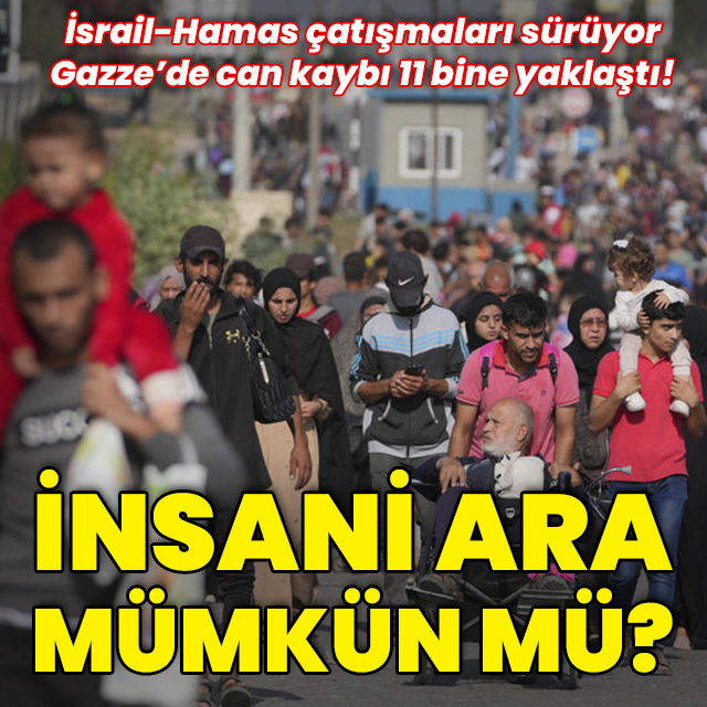 Gazze'de 3 günlük "insani ara" verilecek mi?