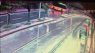 İETT otobüsünün freni patladı