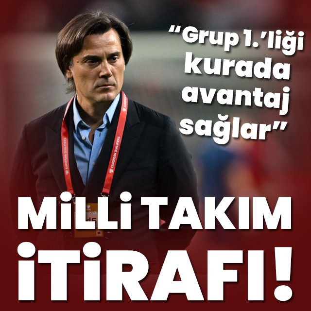 Montella'dan Milli Takım itirafı!