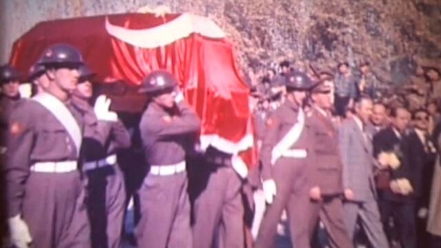 Atatürk'ün naaşının Anıtkabir'e yolculuğu