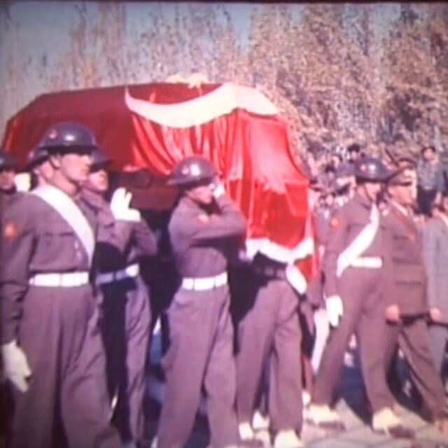 Atatürk'ün naaşının Anıtkabir'e yolculuğu